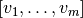 [v_1,\dots,v_m]