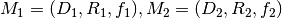 M_1=(D_1,R_1,f_1), M_2=(D_2, R_2, f_2)